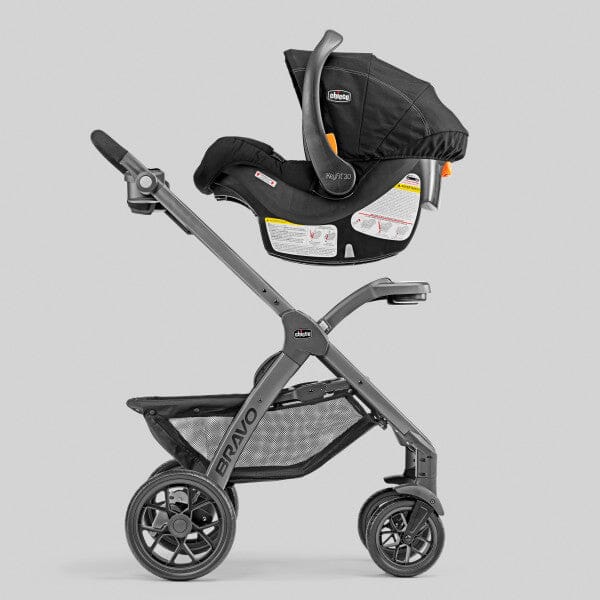 Chicco Bravo Sport Trio Travel System - Iron- Strolleria