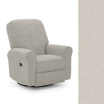 Best Chairs Josey Power Tilt Headrest Swivel Glider Recliner