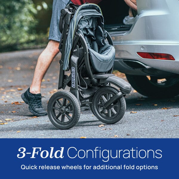 Chicco Activ3 Jogging Travel System - Solar- Strolleria