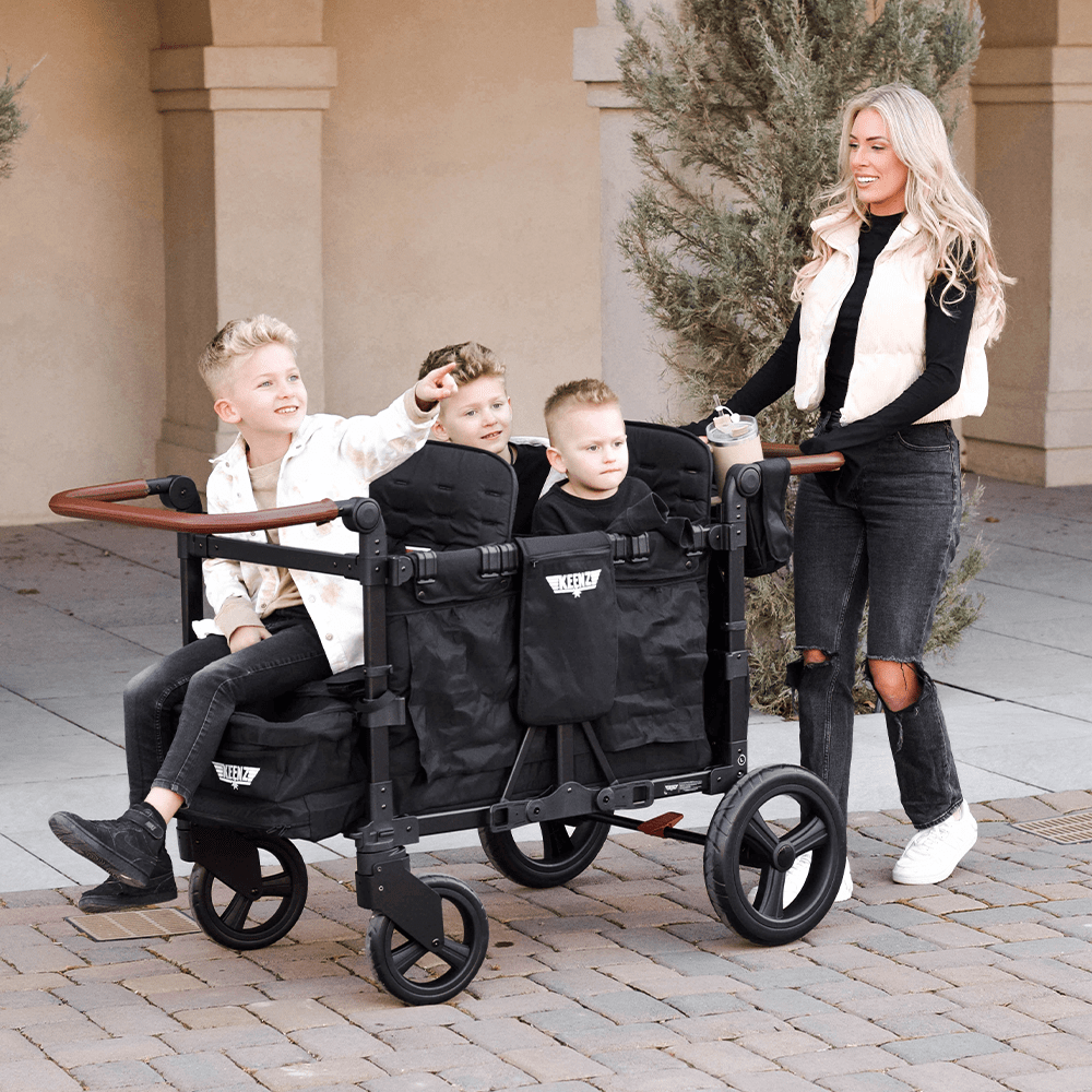 Keenz Stroller Wagons Keenz Vyo͞o The Seating Chameleon Stroller Wagon 4-Passengers- Strolleria