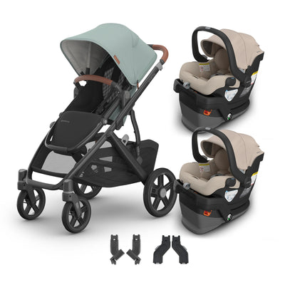 UPPAbaby Vista V3 + MESA V3 Twin Travel System
