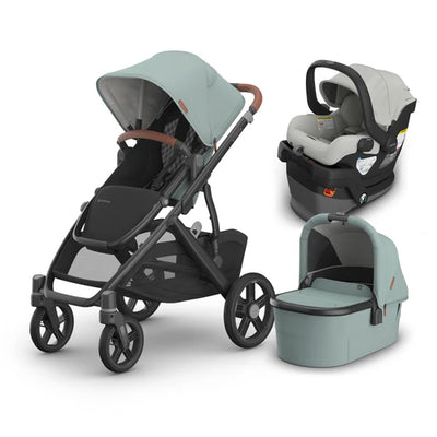 UPPAbaby Vista V3 From Birth Complete Travel System (Stroller + Mesa V3 Infant Car Seat + Bassinet V3)
