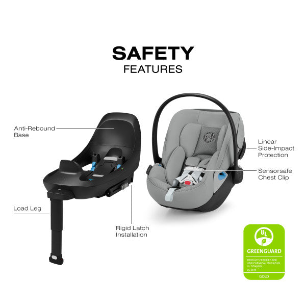 CYBEX Cloud G Pro Comfort Extend Infant Car Seat- Strolleria