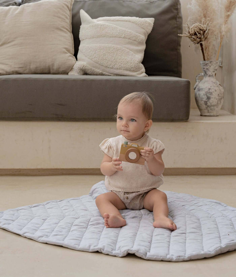 Toddlekind USA Leaf Mat In Stone