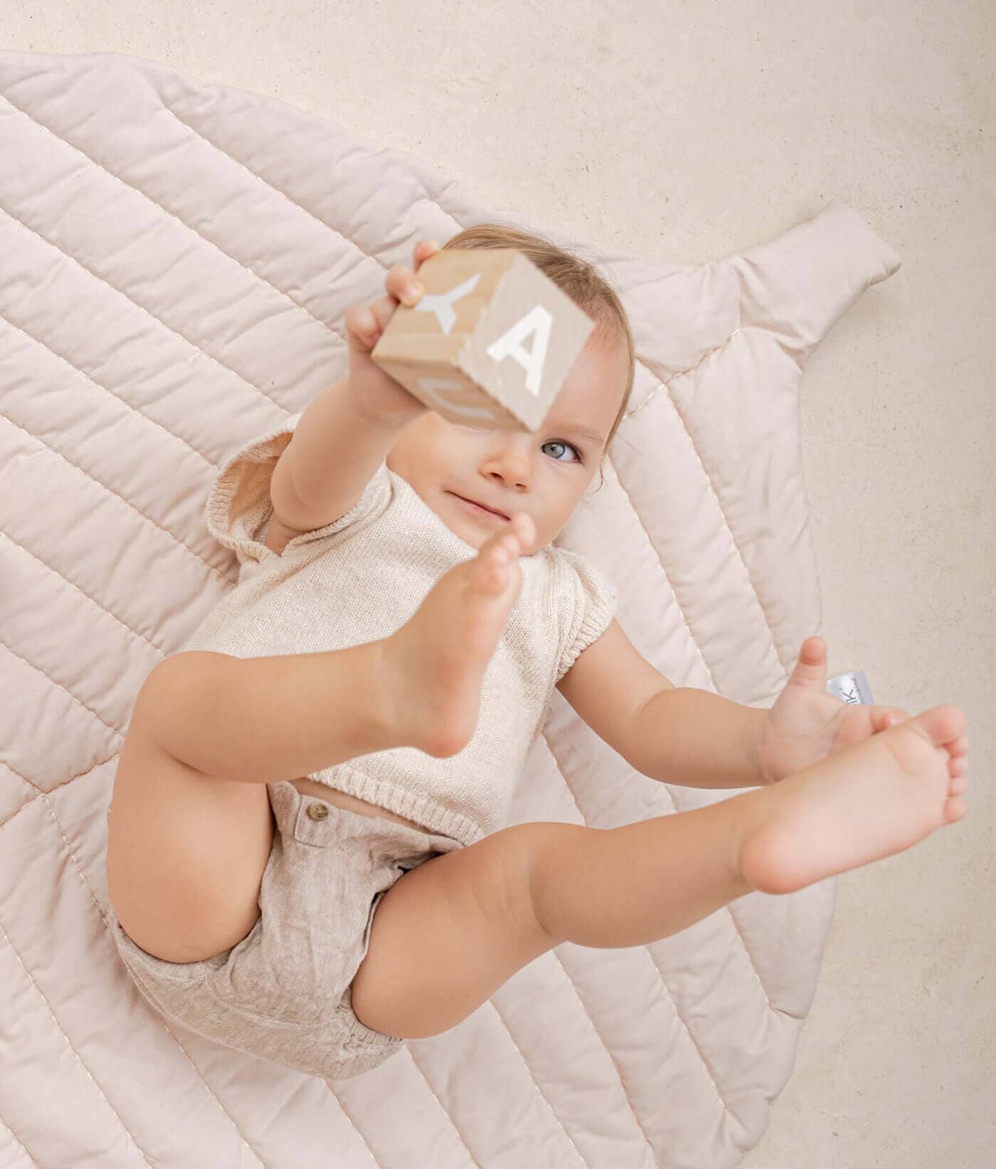 Toddlekind USA Leaf Mat | Blush- Strolleria