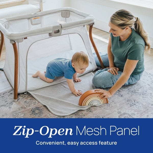 Chicco Alfa Lite Nest Lightweight Travel Playard - Serene