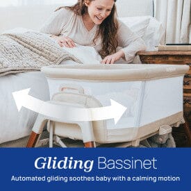 Chicco LullaGlide Plus 3-in-1 Bassinet - Serene- Strolleria