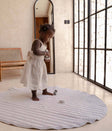 Toddlekind USA Snuggle Mat In Stripes - Stone - Bambi Baby
