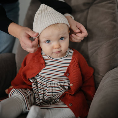 Mushie Chunky Knit Beanie