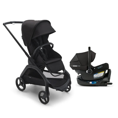 Bugaboo Dragonfly Seat Complete Stroller + Turtle Air Shield By Nuna Car Seat Travel System