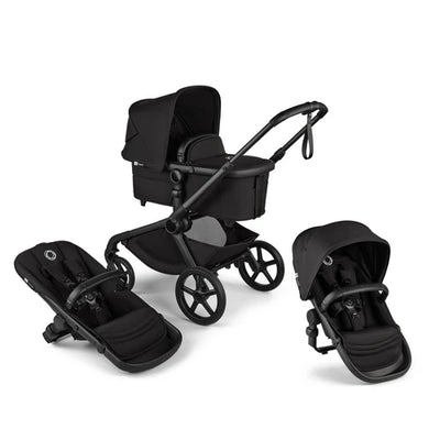 Bugaboo Kangaroo Complete Stroller + Bugaboo Kangaroo Sibling Seat Twin Bundle