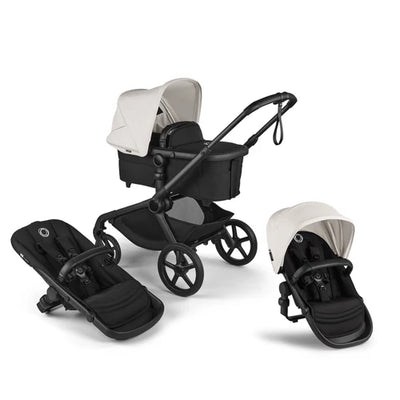 Bugaboo Kangaroo Complete Stroller + Bugaboo Kangaroo Sibling Seat Twin Bundle