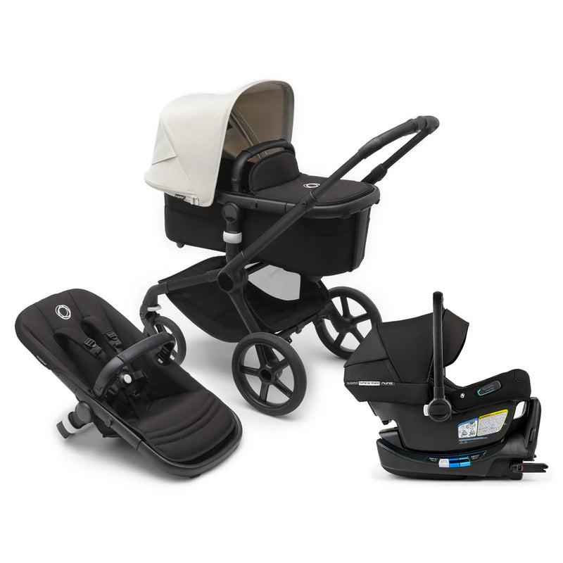 bugaboo fox 5 fold Bugaboo Fox 5 Renew Bassinet and Seat Stroller + Turtle Air Shield By
