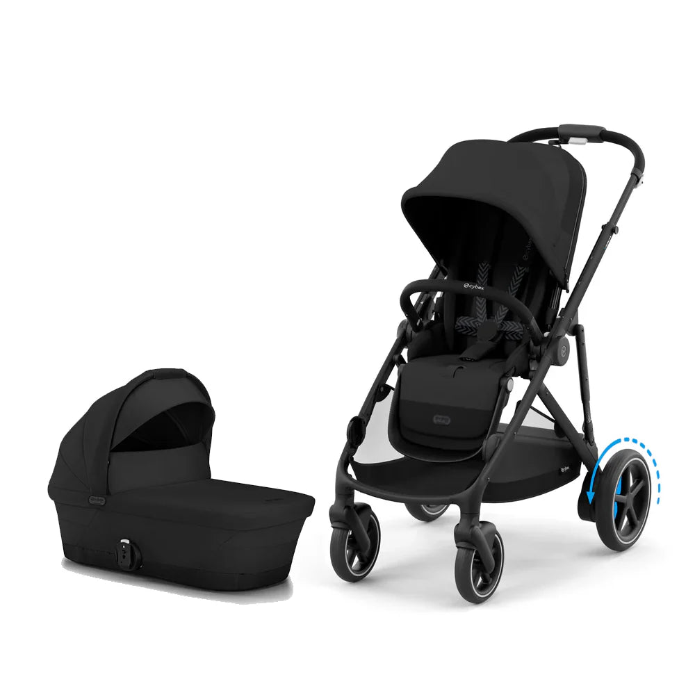 CYBEX eGazelle S Electronic Stroller + Cot Travel System- Strolleria