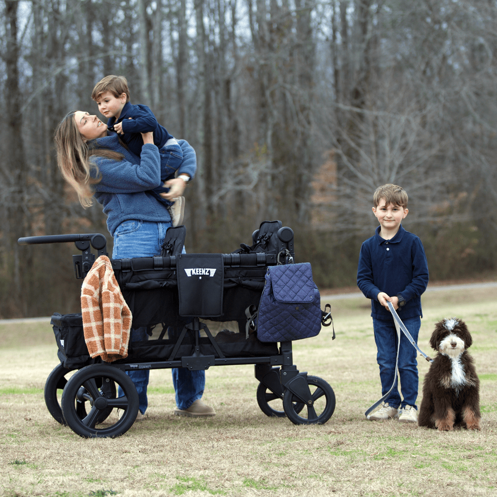 Keenz MOOV 2-Passenger Stroller Wagon – All-Terrain Comfort for Everyday Movement- Strolleria