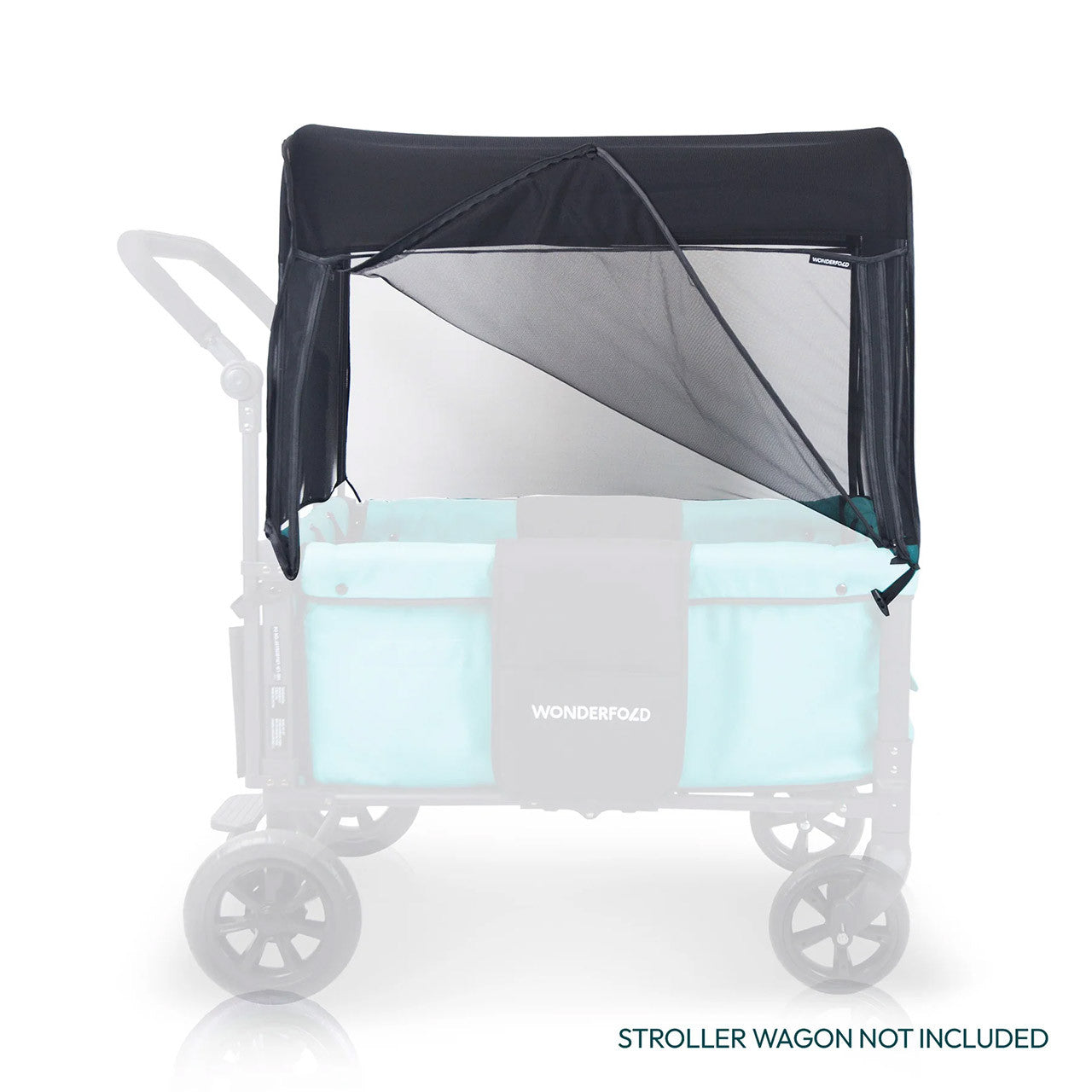 Wonderfold Mosquito Net For W2 Elite & W2 Luxe in Black- Strolleria