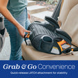 Chicco GoFit ClearTex Plus Backless Booster Car Seat - Bambi Baby