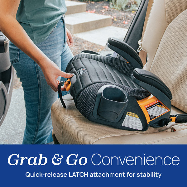 Chicco GoFit ClearTex Plus Backless Booster Car Seat- Strolleria
