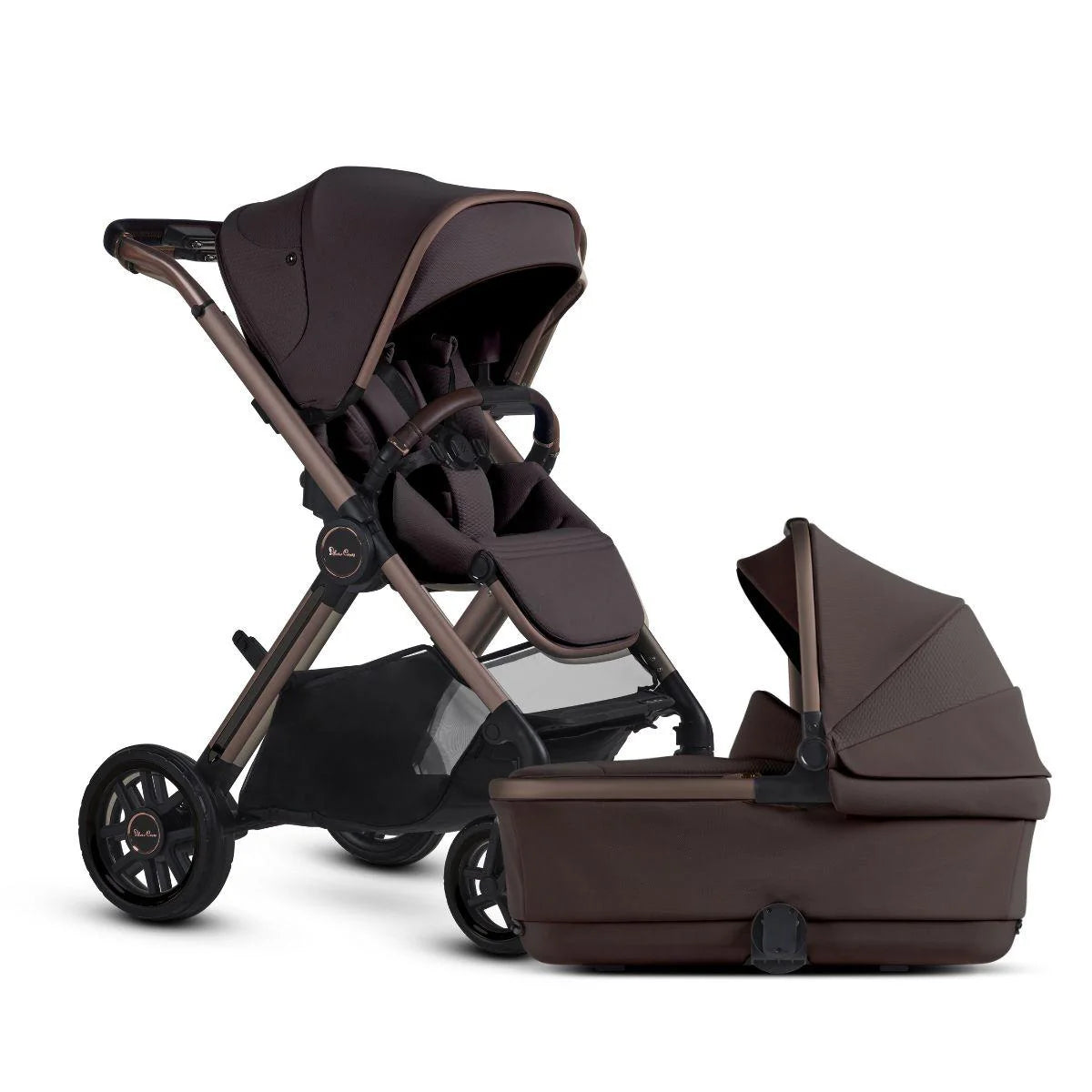 Silver Cross Reef 2 Multi-terrain Modular Stroller + Bassinet Bundle 2025- Strolleria