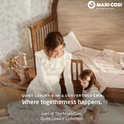 Maxi Cosi Quiet Luxury Headboard Crib - Dolce Oak Stain