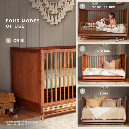 Maxi Cosi Everheart 4-in-1 Convertible Crib with Toddler Bed/Daybed Conversion Kit- Strolleria