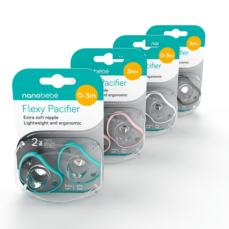 Nanobébé Flexy Silicone Pacifiers