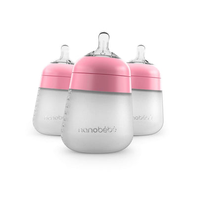 Nanobébé 9oz Flexy Silicone Baby Bottle