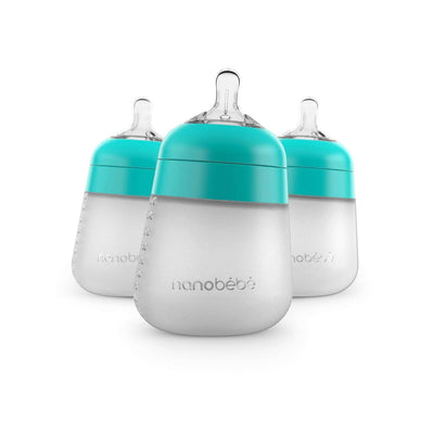 Nanobébé 9oz Flexy Silicone Baby Bottle