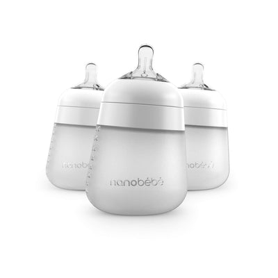 Nanobébé 9oz Flexy Silicone Baby Bottle