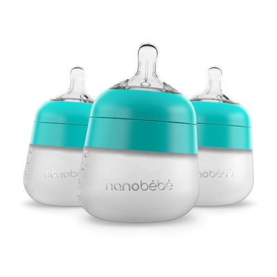 Nanobébé 9oz Flexy Silicone Baby Bottle