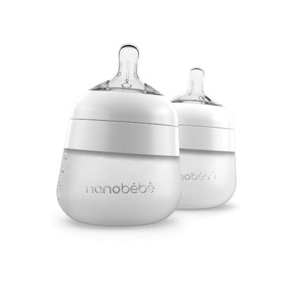 Nanobébé 5oz Flexy Silicone Baby Bottle