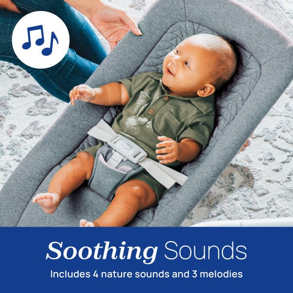 Chicco E-Motion Auto-Glider & Bouncer - Grey- Strolleria