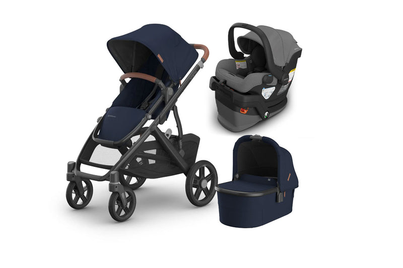 UPPAbaby Vista V3 From Birth Complete Travel System (Stroller + Mesa V3 Infant Car Seat + Bassinet V3)
