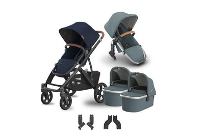 UPPAbaby Vista V3 + Bassinets Twin Bundle