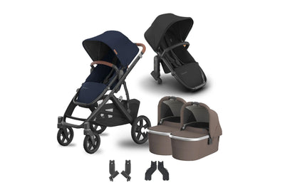 UPPAbaby Vista V3 + Bassinets Twin Bundle