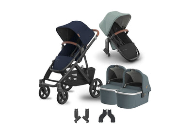 UPPAbaby Vista V3 + Bassinets Twin Bundle