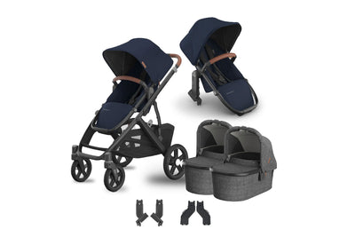 UPPAbaby Vista V3 + Bassinets Twin Bundle