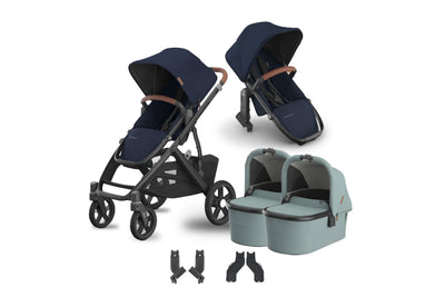 UPPAbaby Vista V3 + Bassinets Twin Bundle