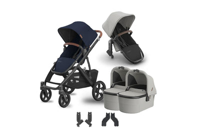 UPPAbaby Vista V3 + Bassinets Twin Bundle