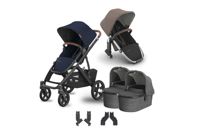 UPPAbaby Vista V3 + Bassinets Twin Bundle