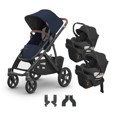 UPPAbaby Vista V3 + Aria Twin Travel System