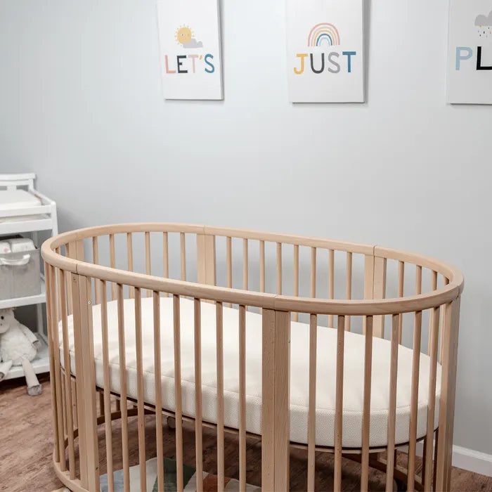 Naturepedic Organic Breathable Oval Mattress (Stokke Sleepi Crib V2 or – Strolleria