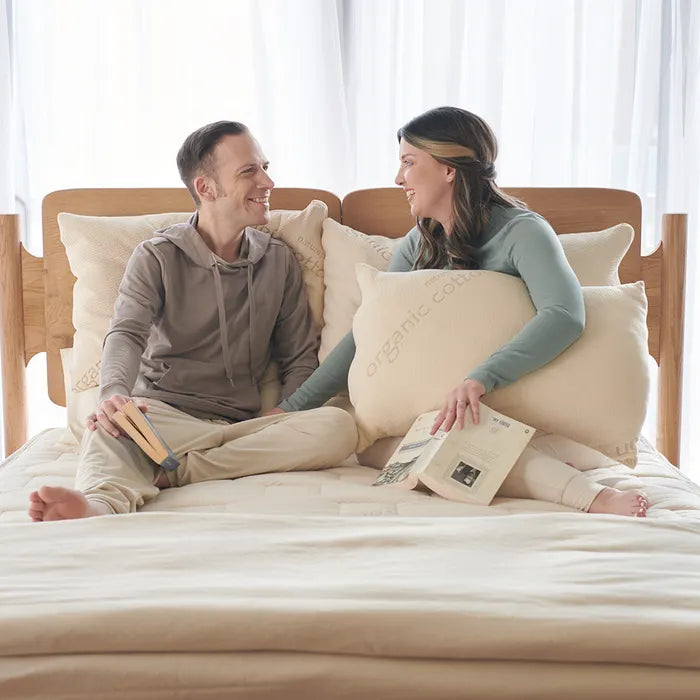 Naturepedic PLA Pillow With Organic Cotton Fabric- Strolleria