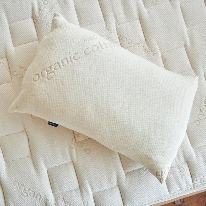Naturepedic PLA Pillow With Organic Cotton Fabric- Strolleria