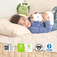 Naturepedic Standard PLA Pillow with Cotton Fabric - Natural - Bambi Baby