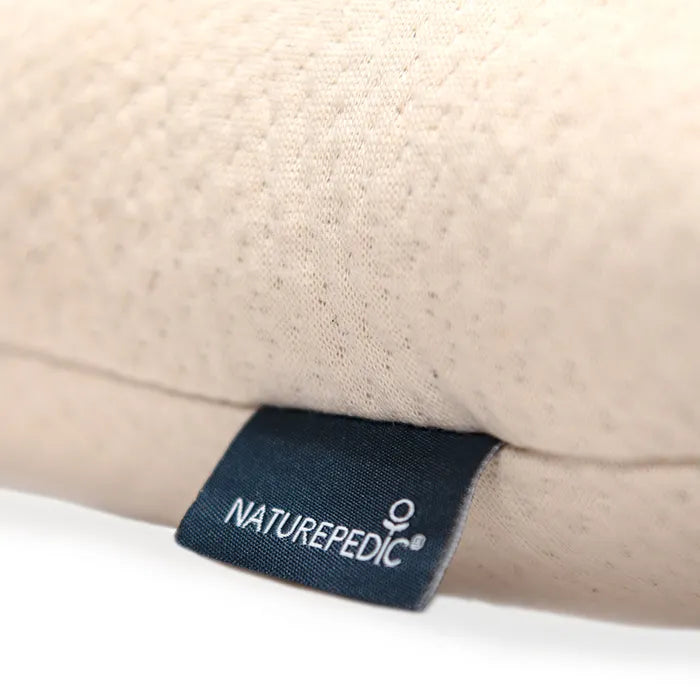 Naturepedic PLA Toddler Pillow with Organic Cotton Fabric- Strolleria