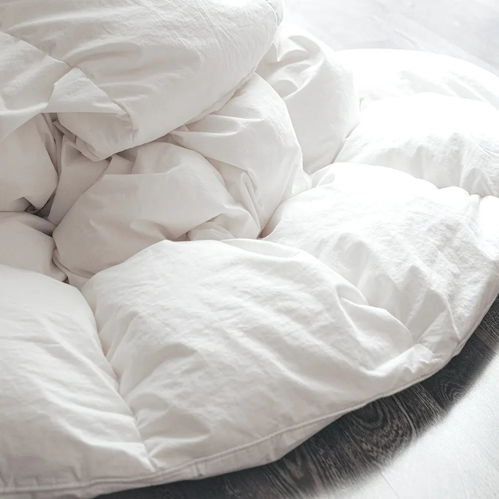Naturepedic Down Duvet Insert Comforter with Organic Cotton Fabric for Kids- Strolleria