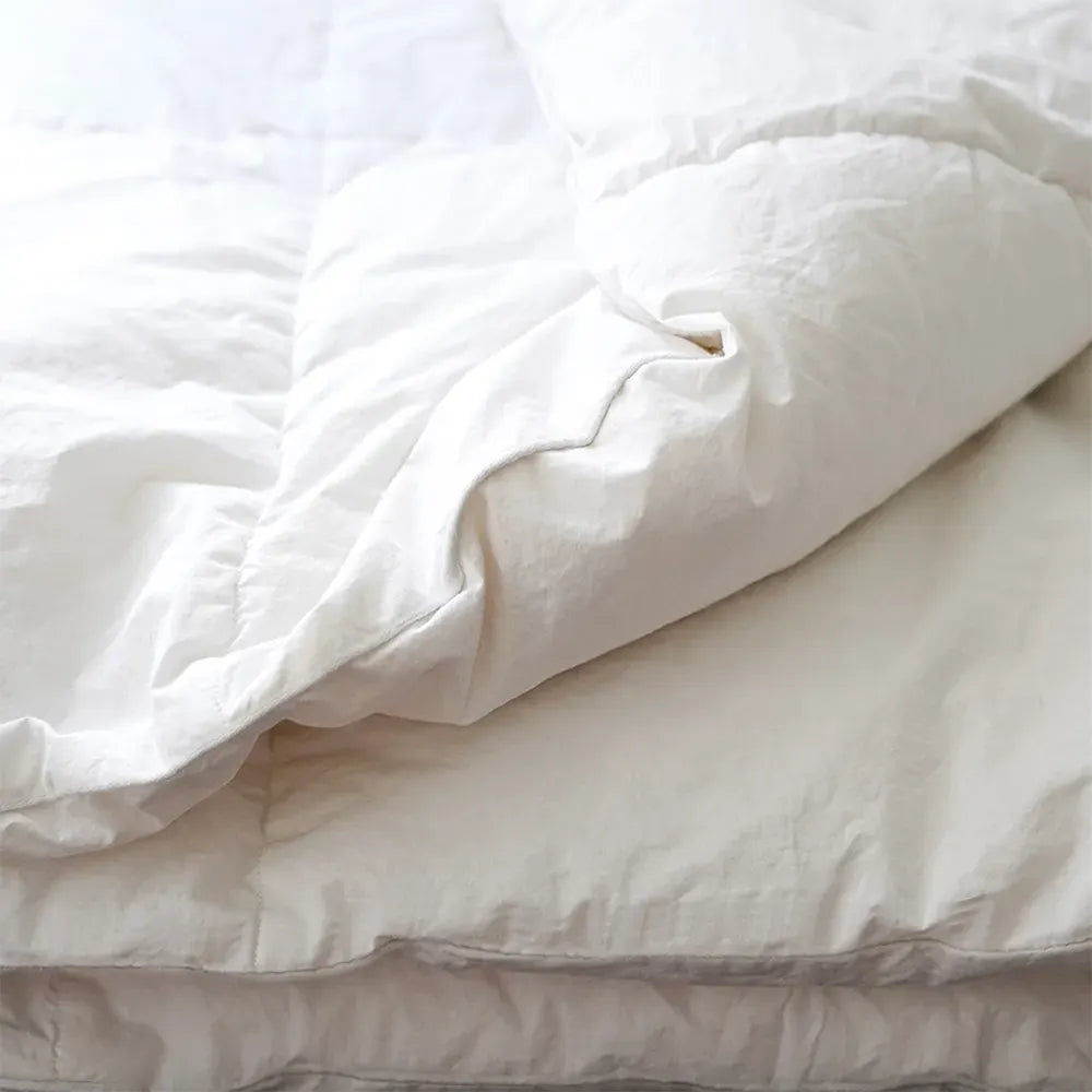 Naturepedic Down Duvet Insert Comforter with Organic Cotton Fabric for Kids- Strolleria