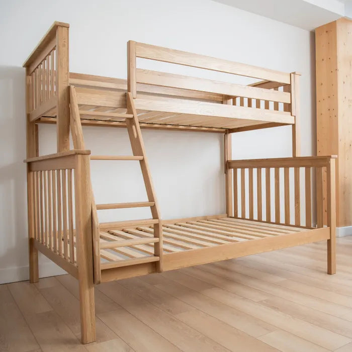 Naturepedic Savona FSC®-Certified Oak Kids Bed/Bunk Bed- Strolleria