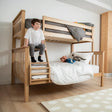 Naturepedic Savona FSC®-Certified Oak Kids Bed/Bunk Bed - Bambi Baby